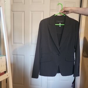 Express Charcoal Blazer